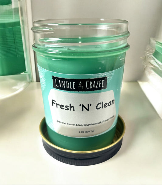 Fresh'N'Clean 8oz Scented Container Candle
