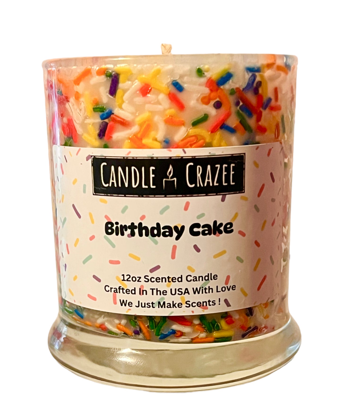 Birthday Cake Scented Candle