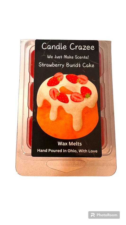 Strawberry Bundt Cake Wax Melts