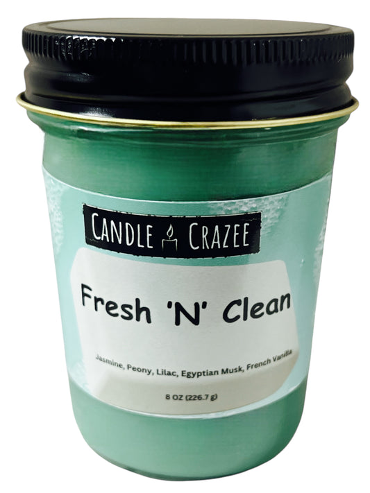 Fresh'N'Clean 8oz Scented Container Candle