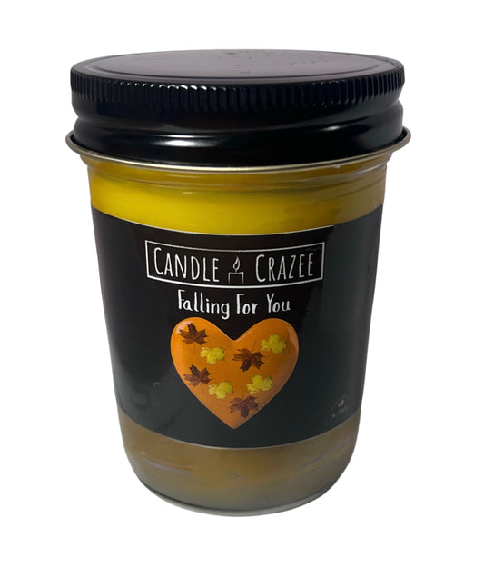 Candle Crazee Falling For You 8oz Scented Candle