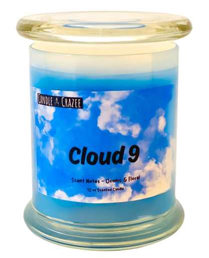 Cloud 9 Scented Jar Candle, Candle Crazee