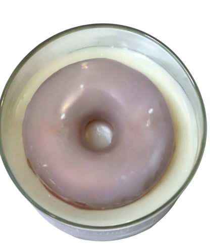 Frosted Vanilla Donut 120z Jar Candle