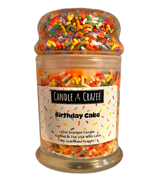 Birthday Cake Scented Candle