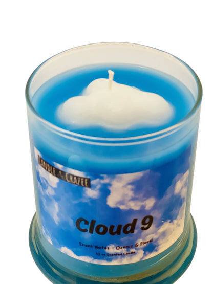 Cloud 9 Scented Jar Candle, Candle Crazee