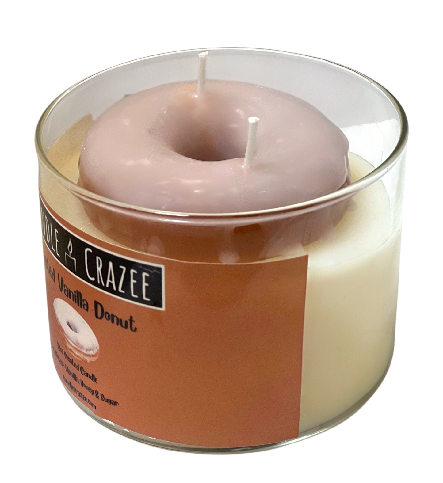 Frosted Vanilla Donut 120z Jar Candle